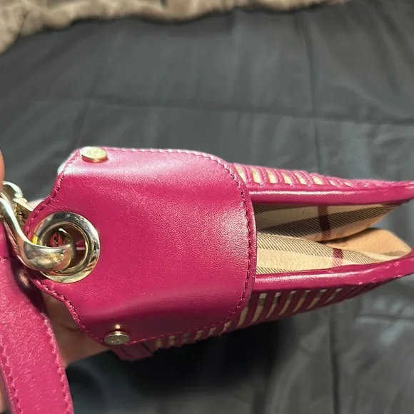 Stylish Pink and Tan Women's Bag - Picture 5 of 13